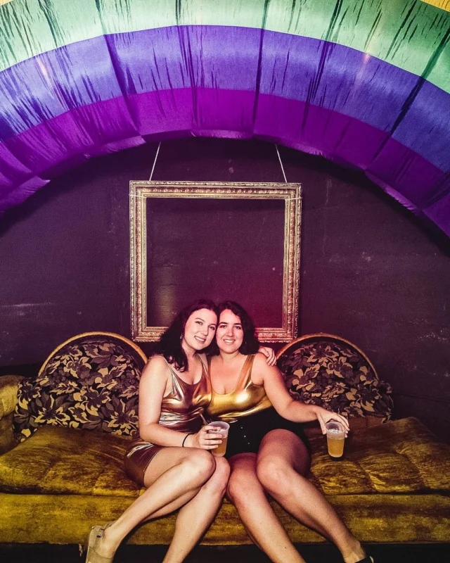 Nonsense: GOLD at The Basement June 2019. Things got ridiculous. Kimber was the DJ. Decor by Tad. Photos by Oh Snap!