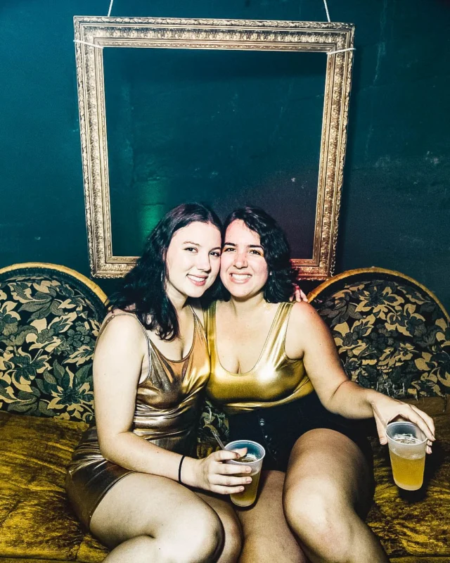 Nonsense: GOLD at The Basement June 2019. Things got ridiculous. Kimber was the DJ. Decor by Tad. Photos by Oh Snap!