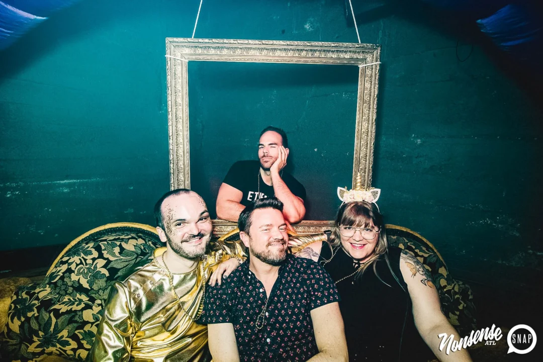 Nonsense: GOLD at The Basement June 2019. Things got ridiculous. Kimber was the DJ. Decor by Tad. Photos by Oh Snap!