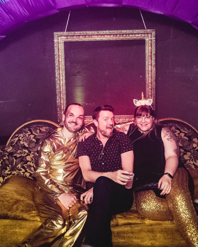 Nonsense: GOLD at The Basement June 2019. Things got ridiculous. Kimber was the DJ. Decor by Tad. Photos by Oh Snap!