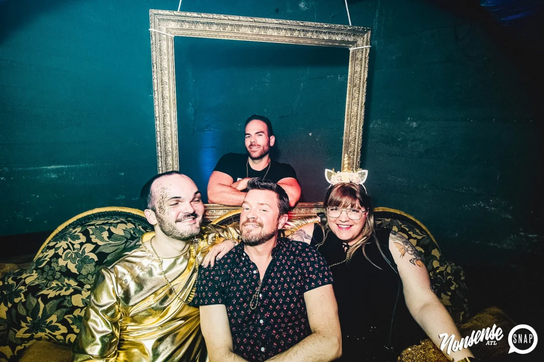 Nonsense: GOLD at The Basement June 2019. Things got ridiculous. Kimber was the DJ. Decor by Tad. Photos by Oh Snap!