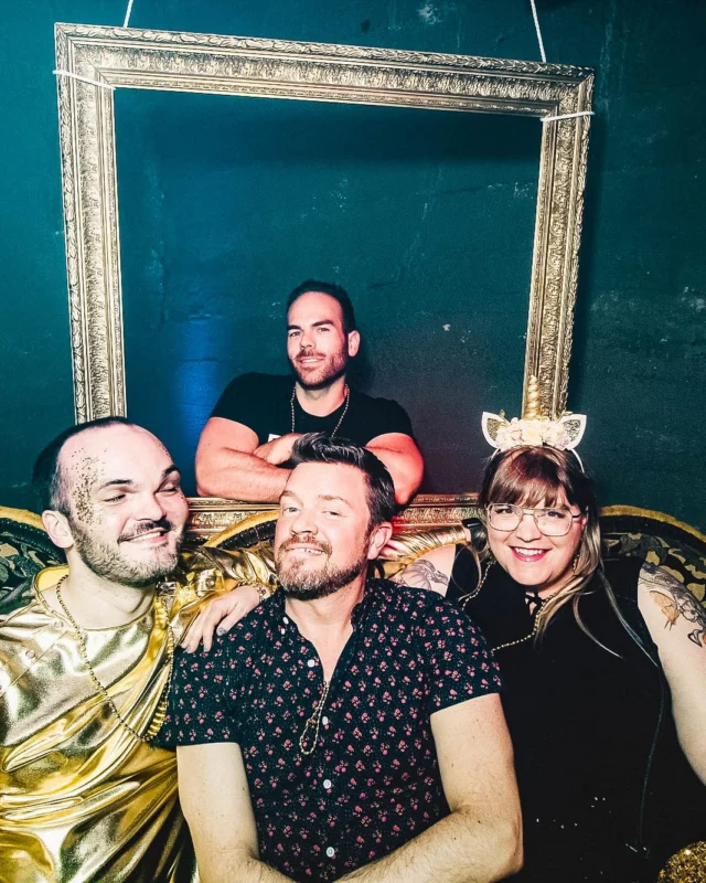 Nonsense: GOLD at The Basement June 2019. Things got ridiculous. Kimber was the DJ. Decor by Tad. Photos by Oh Snap!