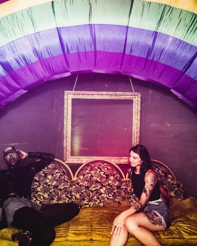 Nonsense: GOLD at The Basement June 2019. Things got ridiculous. Kimber was the DJ. Decor by Tad. Photos by Oh Snap!