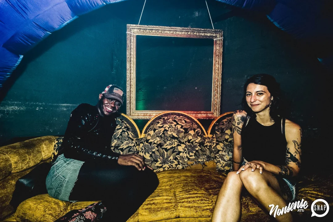 Nonsense: GOLD at The Basement June 2019. Things got ridiculous. Kimber was the DJ. Decor by Tad. Photos by Oh Snap!