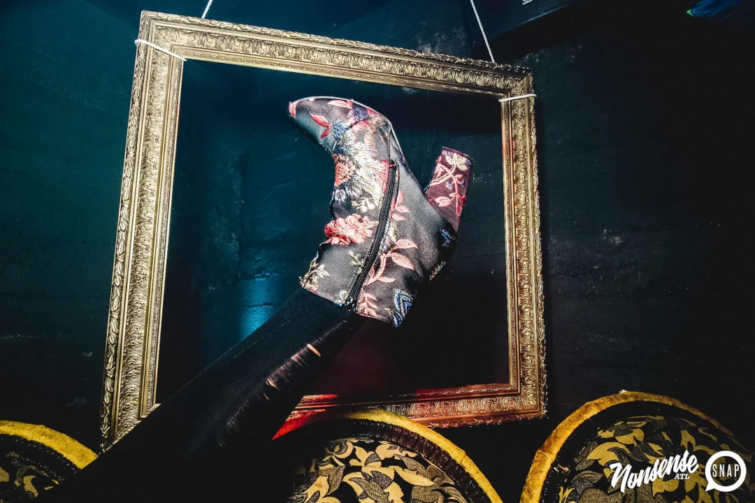 Nonsense: GOLD at The Basement June 2019. Things got ridiculous. Kimber was the DJ. Decor by Tad. Photos by Oh Snap!