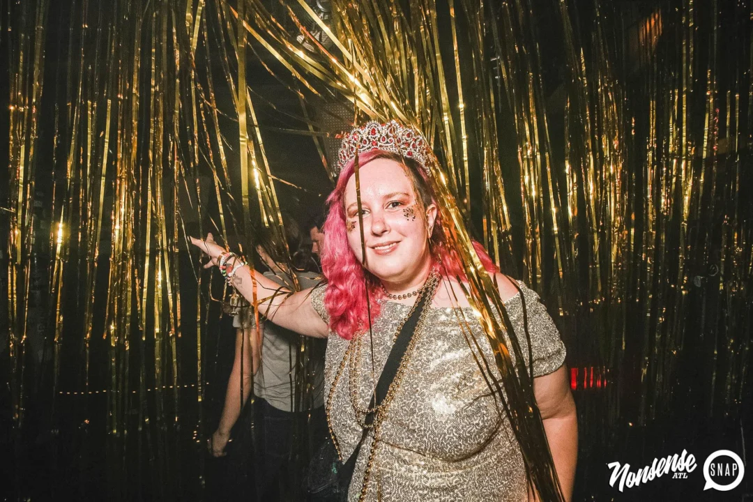 Nonsense: GOLD at The Basement June 2019. Things got ridiculous. Kimber was the DJ. Decor by Tad. Photos by Oh Snap!