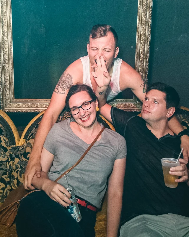 Nonsense: GOLD at The Basement June 2019. Things got ridiculous. Kimber was the DJ. Decor by Tad. Photos by Oh Snap!
