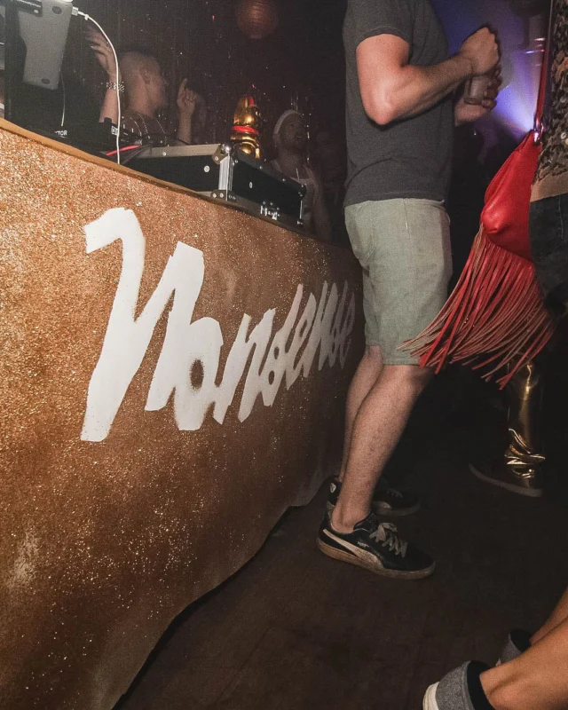 Nonsense: GOLD at The Basement June 2019. Things got ridiculous. Kimber was the DJ. Decor by Tad. Photos by Oh Snap!