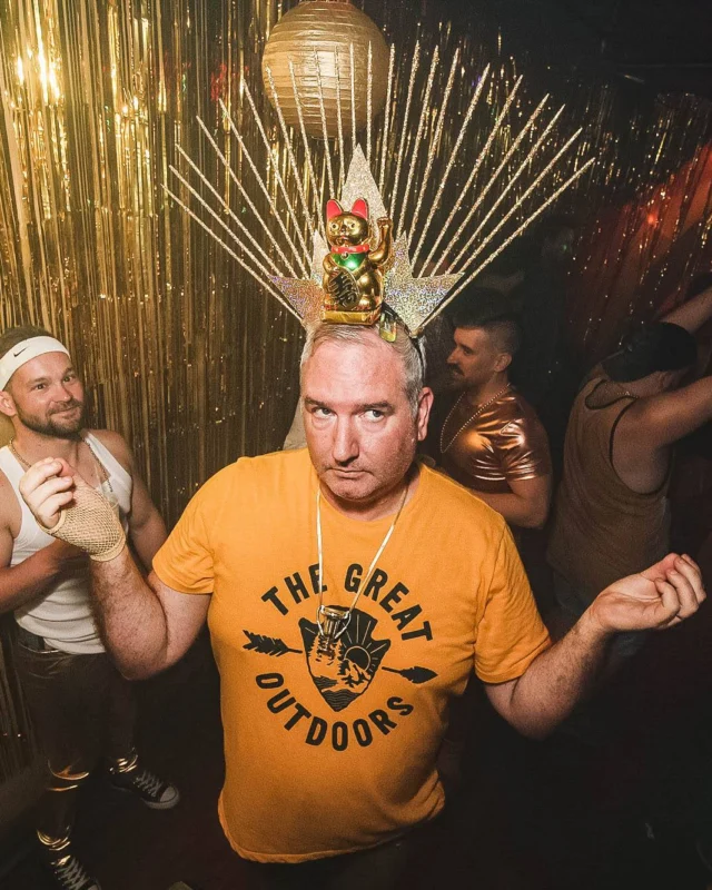 Nonsense: GOLD at The Basement June 2019. Things got ridiculous. Kimber was the DJ. Decor by Tad. Photos by Oh Snap!