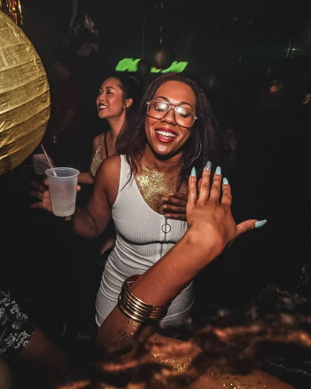Nonsense: GOLD at The Basement June 2019. Things got ridiculous. Kimber was the DJ. Decor by Tad. Photos by Oh Snap!