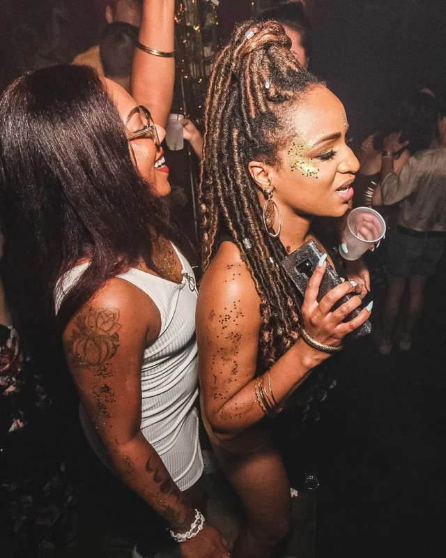Nonsense: GOLD at The Basement June 2019. Things got ridiculous. Kimber was the DJ. Decor by Tad. Photos by Oh Snap!