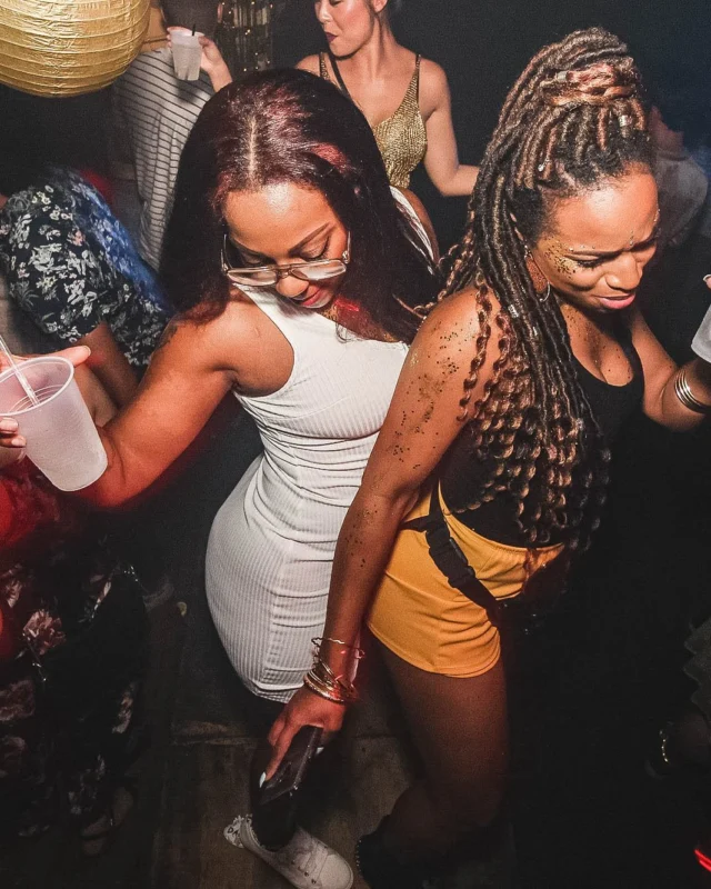 Nonsense: GOLD at The Basement June 2019. Things got ridiculous. Kimber was the DJ. Decor by Tad. Photos by Oh Snap!