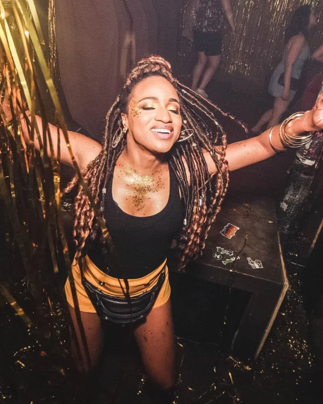 Nonsense: GOLD at The Basement June 2019. Things got ridiculous. Kimber was the DJ. Decor by Tad. Photos by Oh Snap!