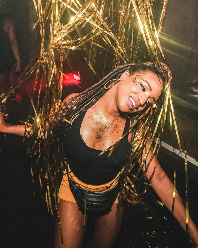 Nonsense: GOLD at The Basement June 2019. Things got ridiculous. Kimber was the DJ. Decor by Tad. Photos by Oh Snap!