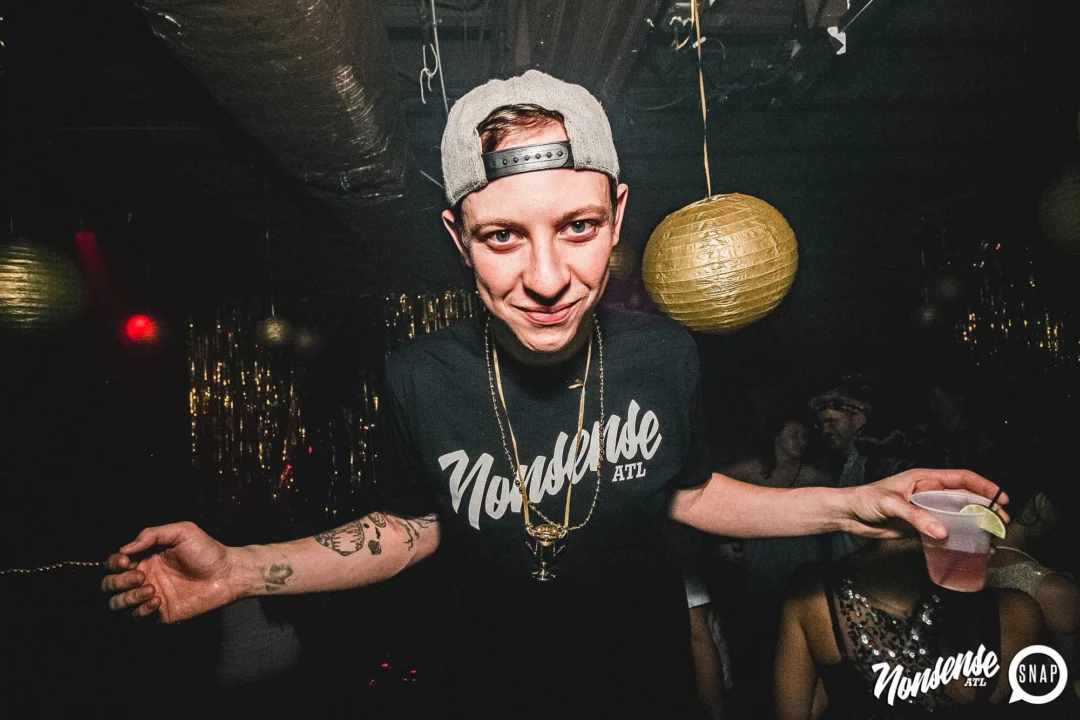 Nonsense: GOLD at The Basement June 2019. Things got ridiculous. Kimber was the DJ. Decor by Tad. Photos by Oh Snap!