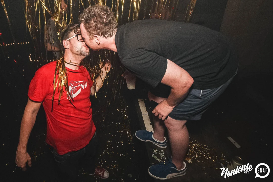 Nonsense: GOLD at The Basement June 2019. Things got ridiculous. Kimber was the DJ. Decor by Tad. Photos by Oh Snap!