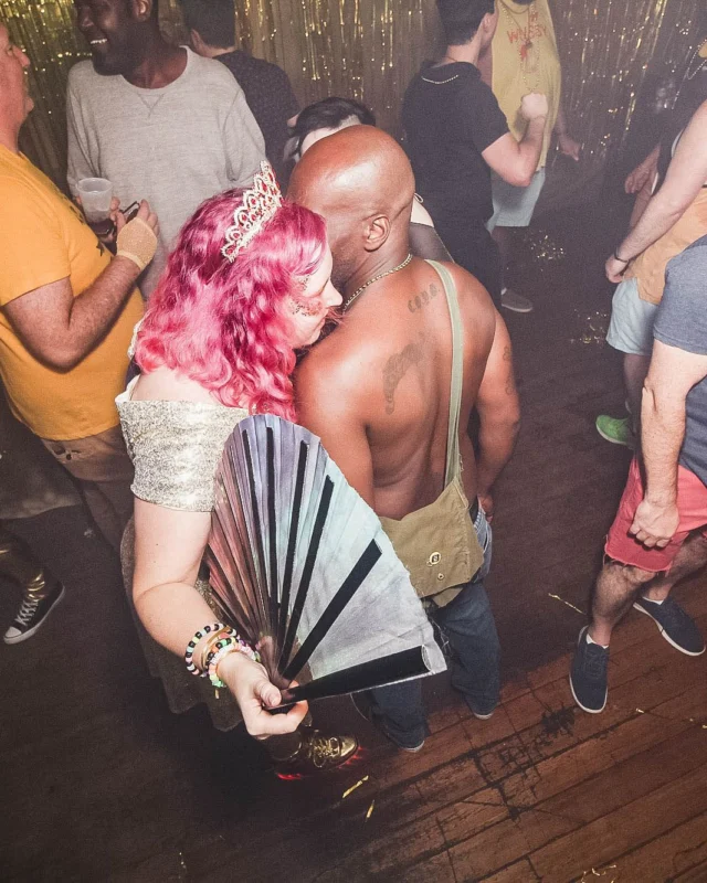 Nonsense: GOLD at The Basement June 2019. Things got ridiculous. Kimber was the DJ. Decor by Tad. Photos by Oh Snap!