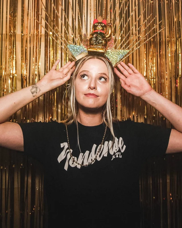 Nonsense: GOLD at The Basement June 2019. Things got ridiculous. Kimber was the DJ. Decor by Tad. Photos by Oh Snap!