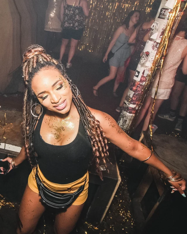 Nonsense: GOLD at The Basement June 2019. Things got ridiculous. Kimber was the DJ. Decor by Tad. Photos by Oh Snap!
