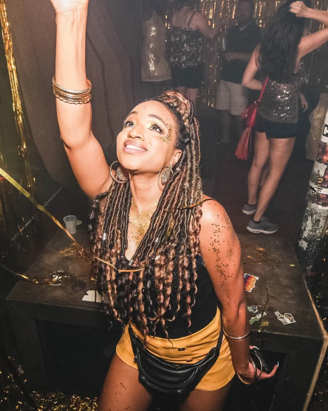 Nonsense: GOLD at The Basement June 2019. Things got ridiculous. Kimber was the DJ. Decor by Tad. Photos by Oh Snap!