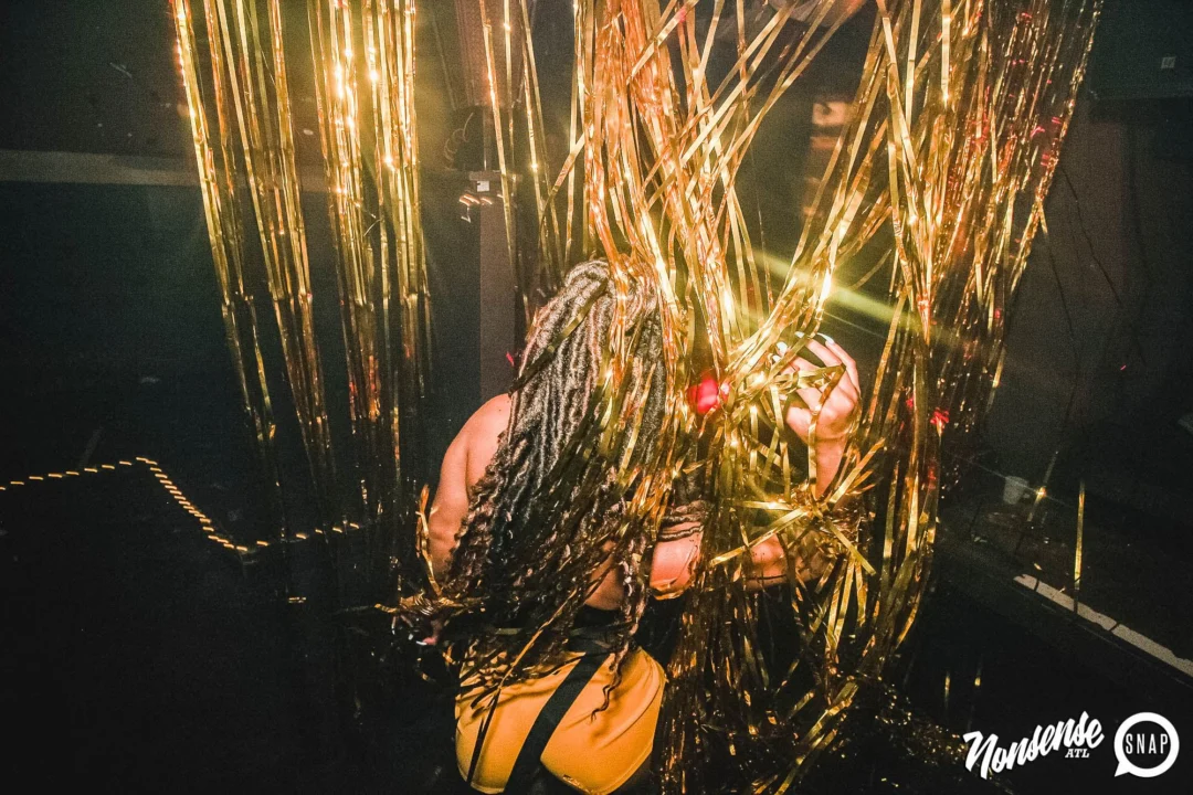 Nonsense: GOLD at The Basement June 2019. Things got ridiculous. Kimber was the DJ. Decor by Tad. Photos by Oh Snap!