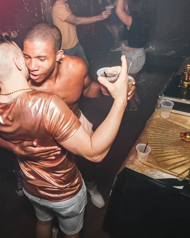 Nonsense: GOLD at The Basement June 2019. Things got ridiculous. Kimber was the DJ. Decor by Tad. Photos by Oh Snap!