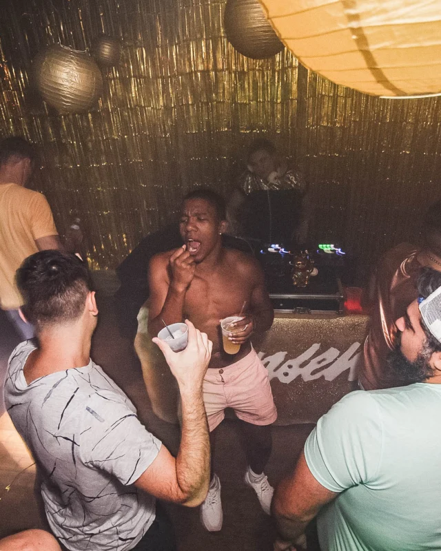 Nonsense: GOLD at The Basement June 2019. Things got ridiculous. Kimber was the DJ. Decor by Tad. Photos by Oh Snap!