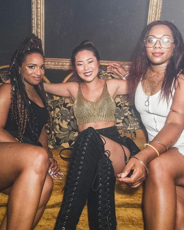 Nonsense: GOLD at The Basement June 2019. Things got ridiculous. Kimber was the DJ. Decor by Tad. Photos by Oh Snap!