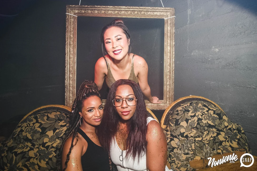 Nonsense: GOLD at The Basement June 2019. Things got ridiculous. Kimber was the DJ. Decor by Tad. Photos by Oh Snap!