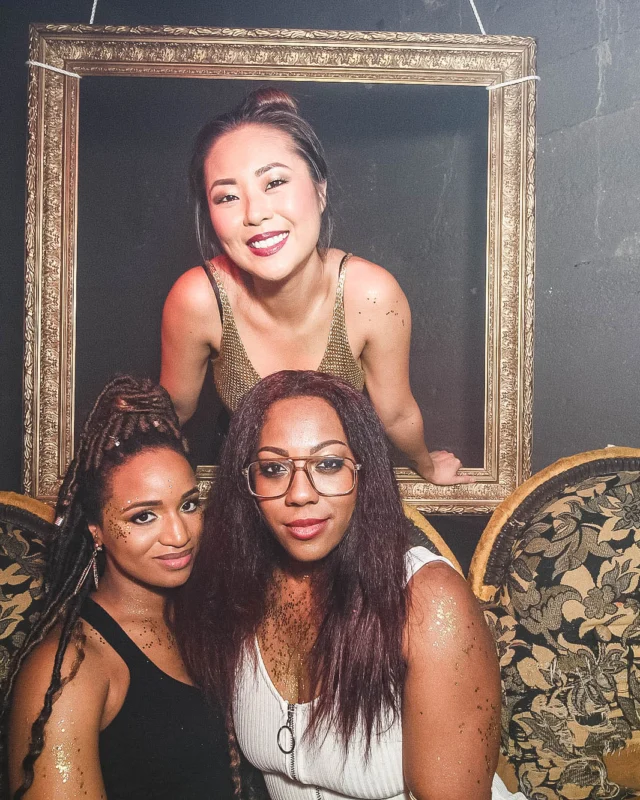 Nonsense: GOLD at The Basement June 2019. Things got ridiculous. Kimber was the DJ. Decor by Tad. Photos by Oh Snap!