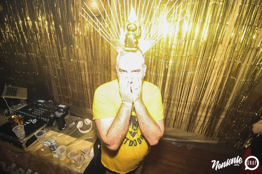 Nonsense: GOLD at The Basement June 2019. Things got ridiculous. Kimber was the DJ. Decor by Tad. Photos by Oh Snap!