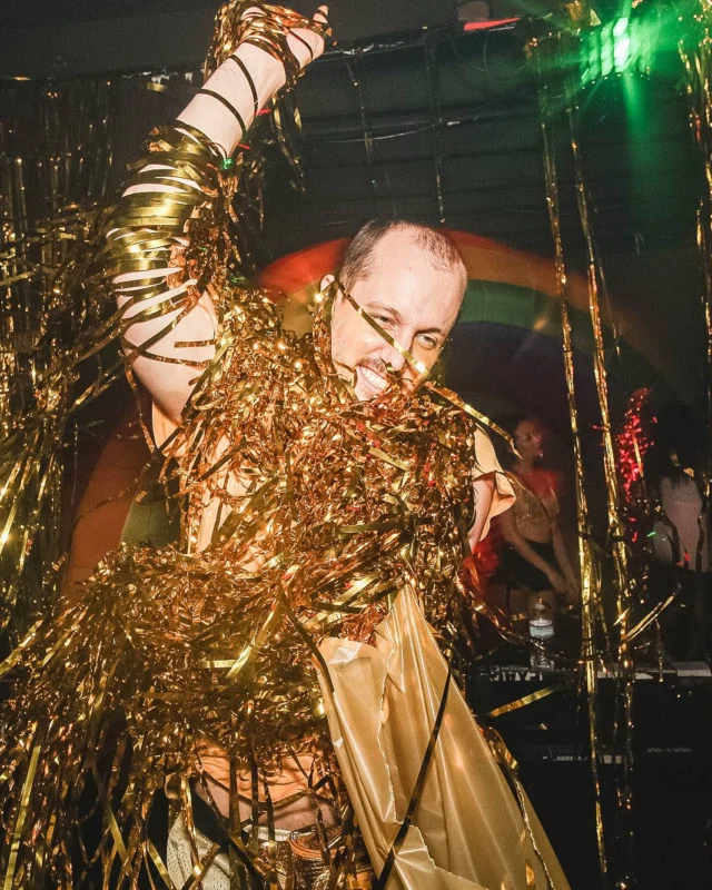 Nonsense: GOLD at The Basement June 2019. Things got ridiculous. Kimber was the DJ. Decor by Tad. Photos by Oh Snap!