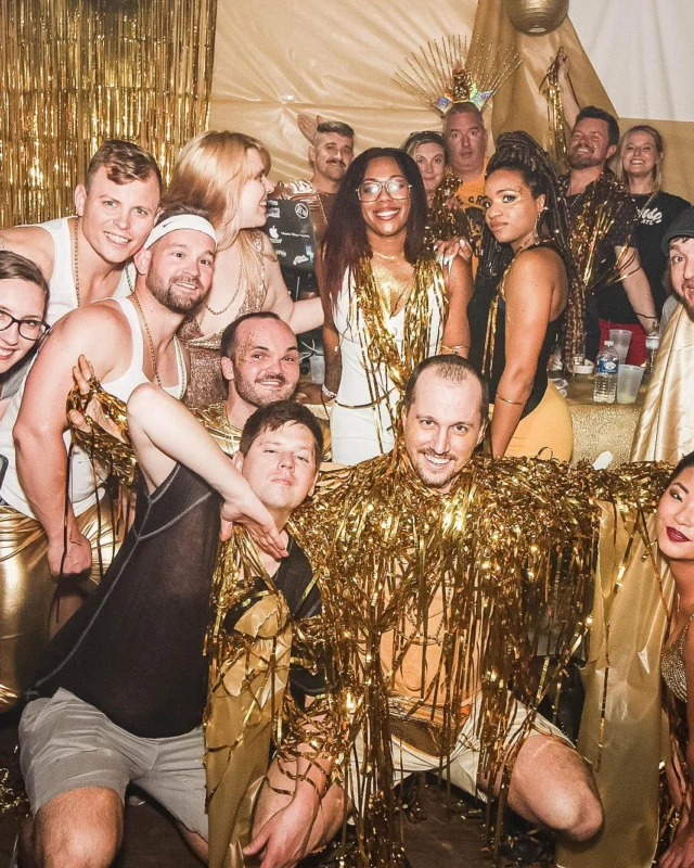 Nonsense: GOLD at The Basement June 2019. Things got ridiculous. Kimber was the DJ. Decor by Tad. Photos by Oh Snap!