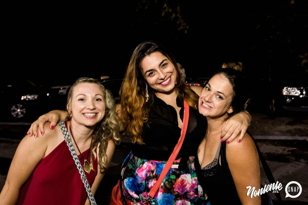 Nonsense GLOW Dance Party - July 2019 at The Basement. DJs: MP3PO & Skalaka. Facepainting by Brooke Creates. Photo by Oh Snap Kid.