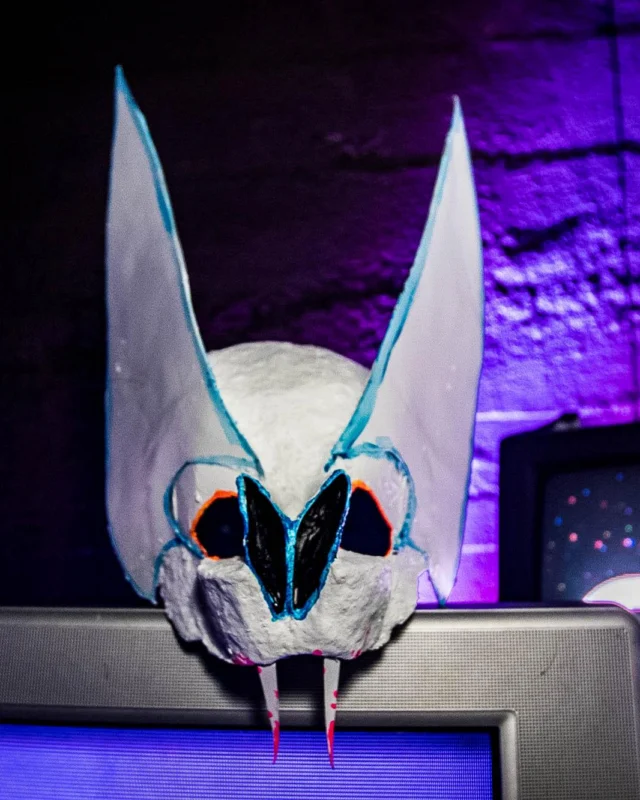 Nonsense GLOW Dance Party - July 2019 at The Basement. DJs: MP3PO & Skalaka. Facepainting by Brooke Creates. Photo by Oh Snap Kid.