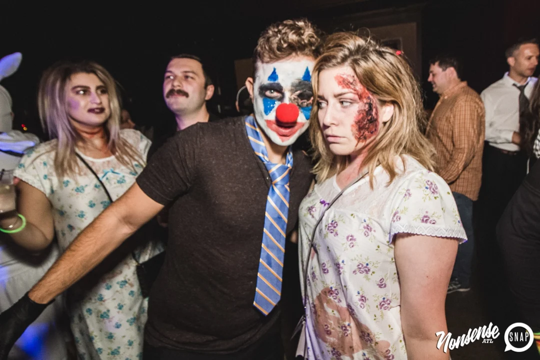 Dr Peter Venkman's Spook Central Halloween Dance Party! Thursday October 31, 2019. Presented by Nonsense ATL at Venkman's, Old Fourth Ward, Atlanta. Kimber was the DJ. Photo by Oh Snap.