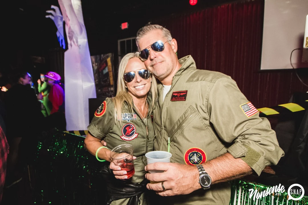 Dr Peter Venkman's Spook Central Halloween Dance Party! Thursday October 31, 2019. Presented by Nonsense ATL at Venkman's, Old Fourth Ward, Atlanta. Kimber was the DJ. Photo by Oh Snap.