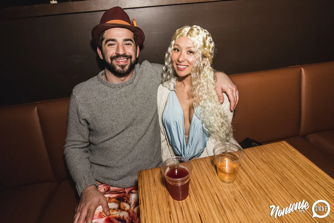 Dr Peter Venkman's Spook Central Halloween Dance Party! Thursday October 31, 2019. Presented by Nonsense ATL at Venkman's, Old Fourth Ward, Atlanta. Kimber was the DJ. Photo by Oh Snap.