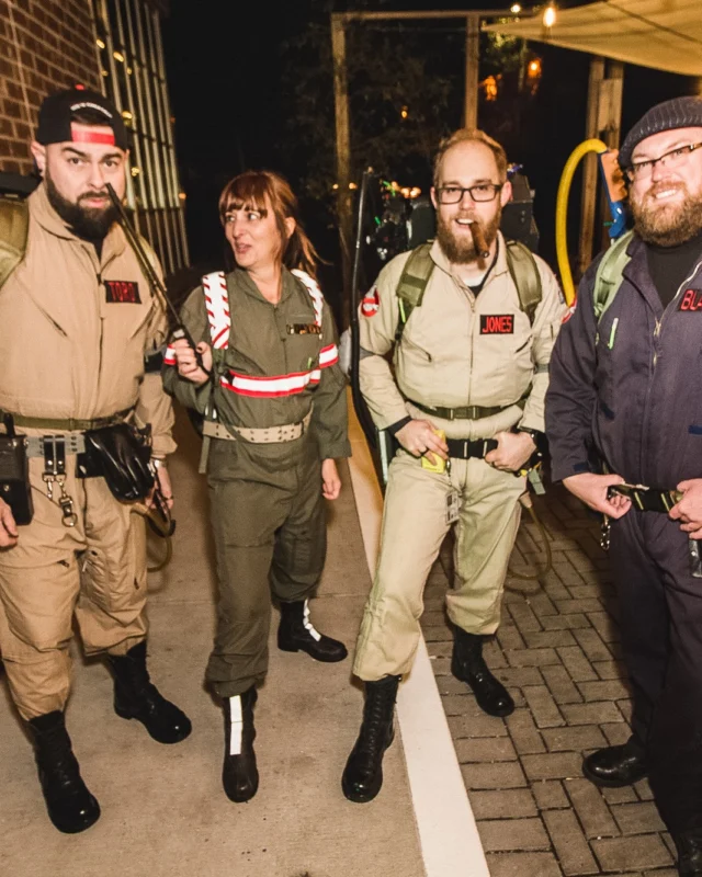 Dr Peter Venkman's Spook Central Halloween Dance Party! Thursday October 31, 2019. Presented by Nonsense ATL at Venkman's, Old Fourth Ward, Atlanta. Kimber was the DJ. Photo by Oh Snap.