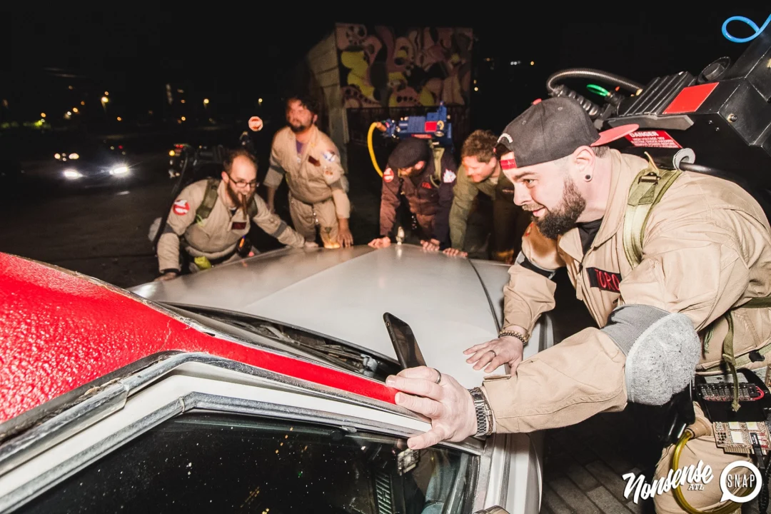 Dr Peter Venkman's Spook Central Halloween Dance Party! Thursday October 31, 2019. Presented by Nonsense ATL at Venkman's, Old Fourth Ward, Atlanta. Kimber was the DJ. Photo by Oh Snap.