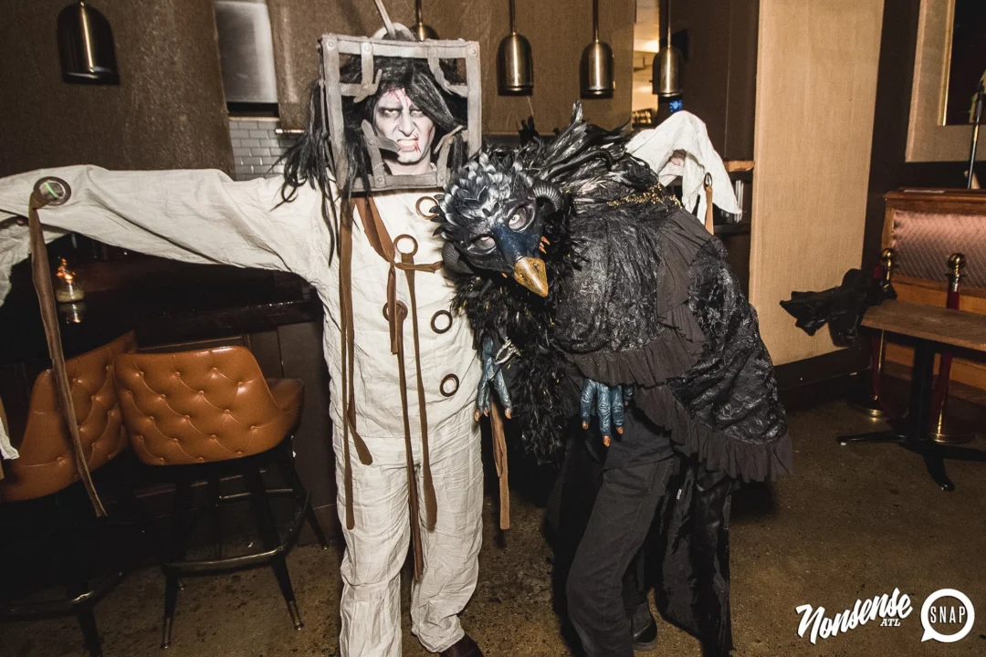 Dr Peter Venkman's Spook Central Halloween Dance Party! Thursday October 31, 2019. Presented by Nonsense ATL at Venkman's, Old Fourth Ward, Atlanta. Kimber was the DJ. Photo by Oh Snap.