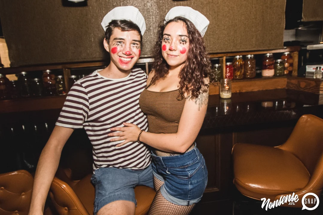 Dr Peter Venkman's Spook Central Halloween Dance Party! Thursday October 31, 2019. Presented by Nonsense ATL at Venkman's, Old Fourth Ward, Atlanta. Kimber was the DJ. Photo by Oh Snap.