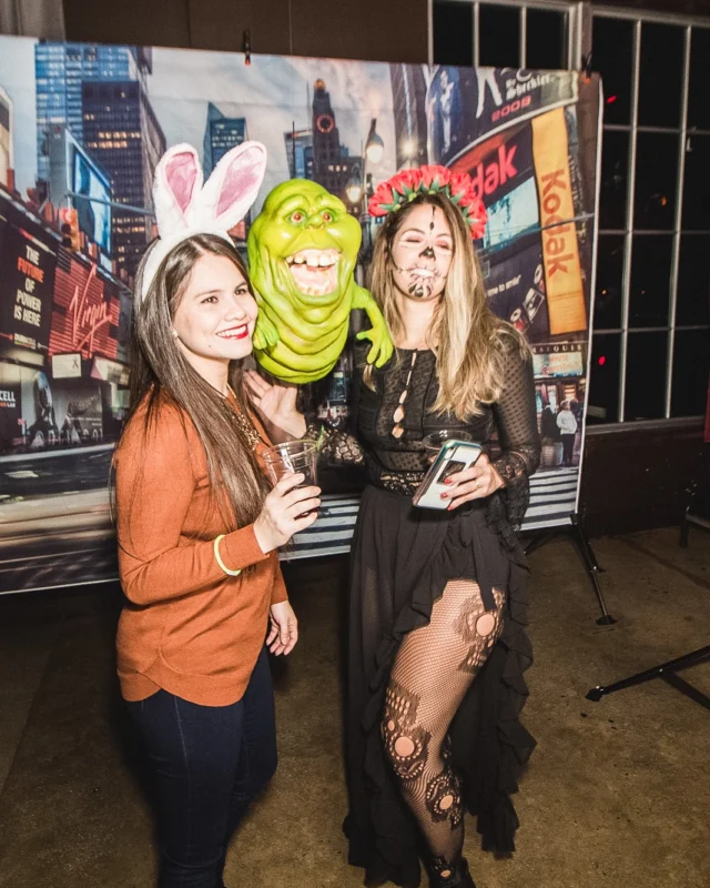 Dr Peter Venkman's Spook Central Halloween Dance Party! Thursday October 31, 2019. Presented by Nonsense ATL at Venkman's, Old Fourth Ward, Atlanta. Kimber was the DJ. Photo by Oh Snap.