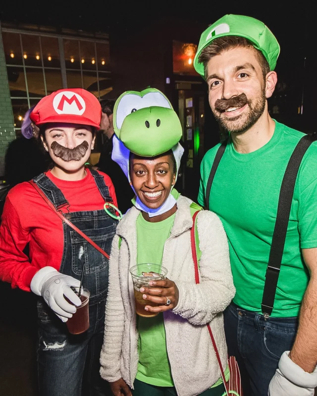 Dr Peter Venkman's Spook Central Halloween Dance Party! Thursday October 31, 2019. Presented by Nonsense ATL at Venkman's, Old Fourth Ward, Atlanta. Kimber was the DJ. Photo by Oh Snap.