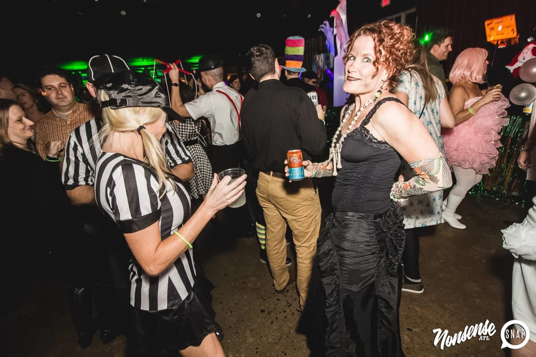 Dr Peter Venkman's Spook Central Halloween Dance Party! Thursday October 31, 2019. Presented by Nonsense ATL at Venkman's, Old Fourth Ward, Atlanta. Kimber was the DJ. Photo by Oh Snap.