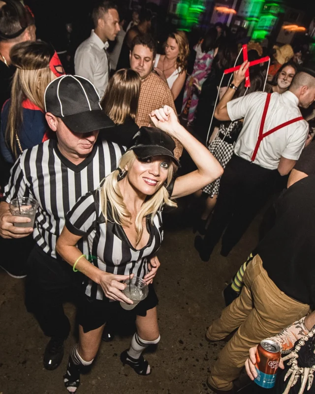 Dr Peter Venkman's Spook Central Halloween Dance Party! Thursday October 31, 2019. Presented by Nonsense ATL at Venkman's, Old Fourth Ward, Atlanta. Kimber was the DJ. Photo by Oh Snap.