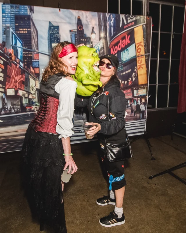 Dr Peter Venkman's Spook Central Halloween Dance Party! Thursday October 31, 2019. Presented by Nonsense ATL at Venkman's, Old Fourth Ward, Atlanta. Kimber was the DJ. Photo by Oh Snap.