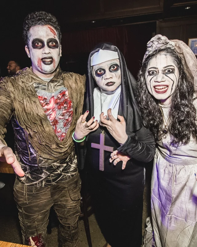 Dr Peter Venkman's Spook Central Halloween Dance Party! Thursday October 31, 2019. Presented by Nonsense ATL at Venkman's, Old Fourth Ward, Atlanta. Kimber was the DJ. Photo by Oh Snap.