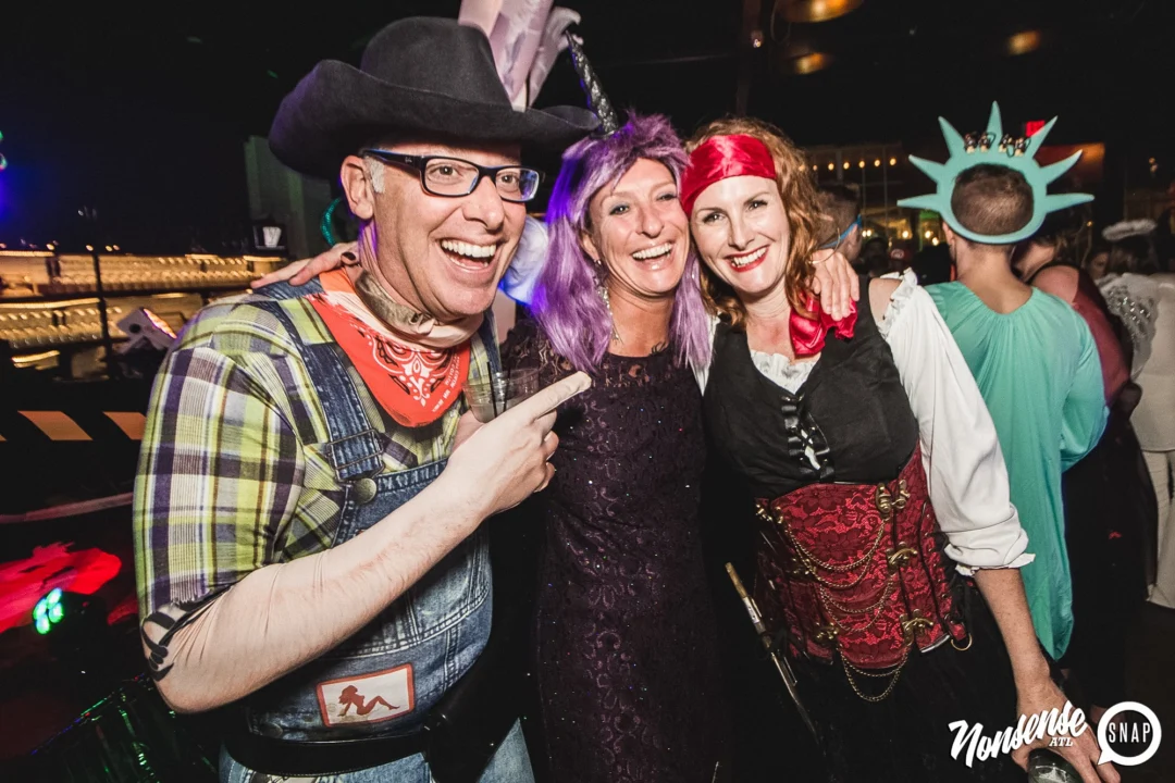 Dr Peter Venkman's Spook Central Halloween Dance Party! Thursday October 31, 2019. Presented by Nonsense ATL at Venkman's, Old Fourth Ward, Atlanta. Kimber was the DJ. Photo by Oh Snap.