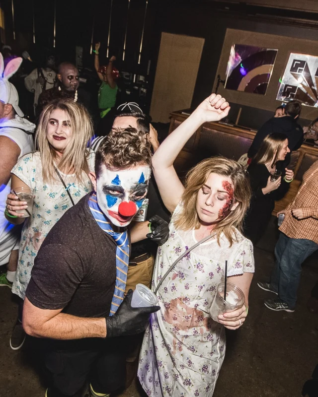Dr Peter Venkman's Spook Central Halloween Dance Party! Thursday October 31, 2019. Presented by Nonsense ATL at Venkman's, Old Fourth Ward, Atlanta. Kimber was the DJ. Photo by Oh Snap.